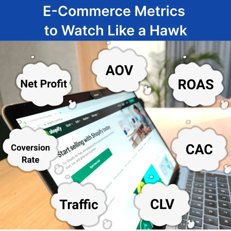 Key metrics to focus on for e-commerce